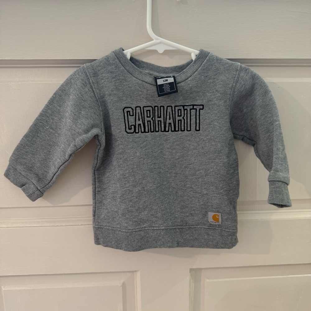 Carhartt Heather Gray Toddler Sweatshirt
